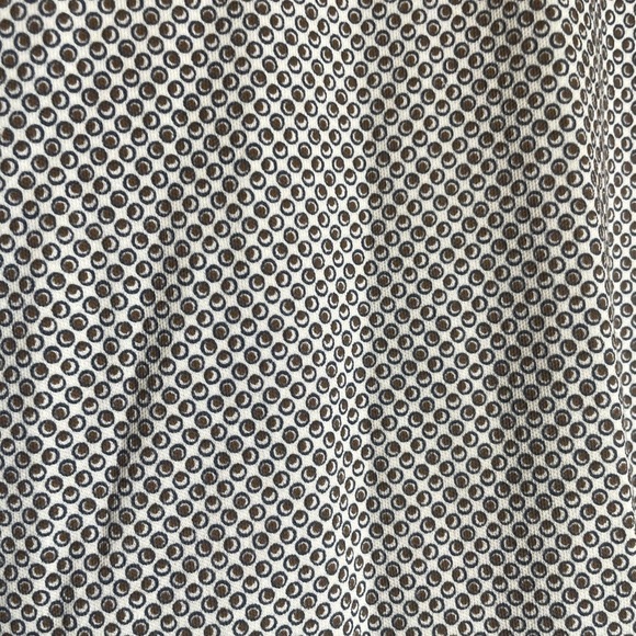 ZNT18 Geo Print Modern Trim Fit Dress Shirt - Picture 13 of 14